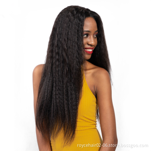 10a Wholesale Cheap Cuticle Aligned Virgin Mongolian Human Hair 360 Lace Frontal Afro Kinky Straight Curly Wig